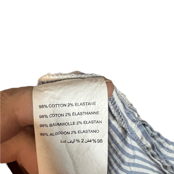 An Addition Elle striped shirt in size 1X - Picture 5 of 7